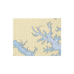 Markley's Marina (Dundalk, MD) NOAA Chart Jigsaw Puzzle