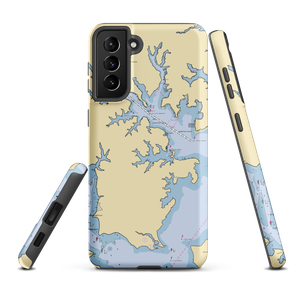 Red Eye Yacht Club (Dundalk, MD) NOAA Chart Samsung Phone Case