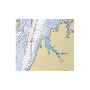 Safe Harbor Great Oak Landing (Worton, MD) NOAA Chart  Gaming Mouse Pad