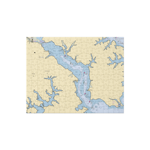 Key Yacht Club (Dundalk, MD) NOAA Chart Jigsaw Puzzle