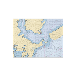 Bill's Boats (Sparrows Point, MD) NOAA Chart Jigsaw Puzzle