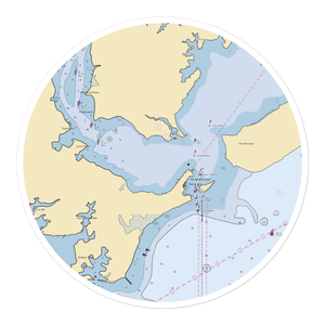Bill's Boats (Sparrows Point, MD) NOAA Chart Sticker