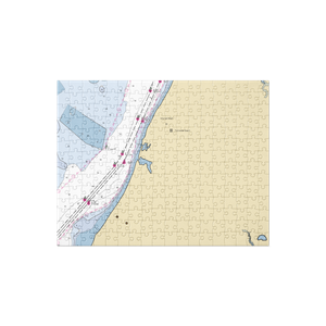 Tolchester Marina (Rock Hall, MD) NOAA Chart Jigsaw Puzzle