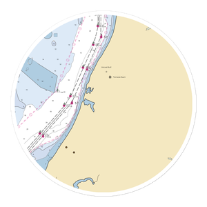 Tolchester Marina (Rock Hall, MD) NOAA Chart Sticker