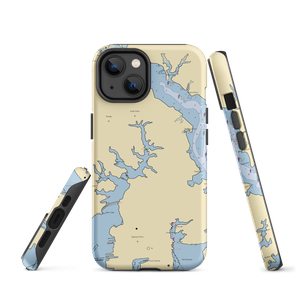 Stouten's Bear Creek Marina (Sparrows Point, MD) NOAA Chart  Tough iPhone Case