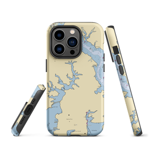 Stouten's Bear Creek Marina (Sparrows Point, MD) NOAA Chart  Tough iPhone Case