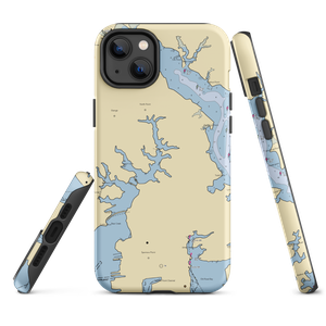 The Seasoned Mariner (Sparrows Point, MD) NOAA Chart  Tough iPhone Case