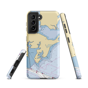 Markel's Boat Yard (Sparrows Point, MD) NOAA Chart Samsung Phone Case