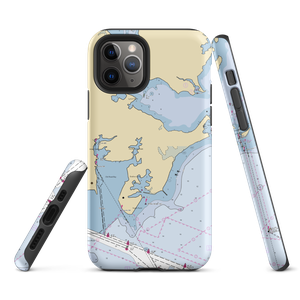 Markel's Boat Yard (Sparrows Point, MD) NOAA Chart  Tough iPhone Case