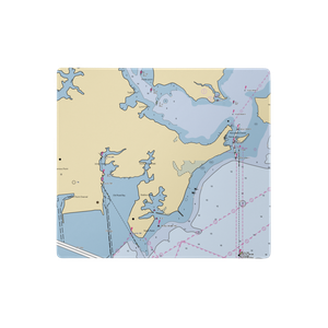 McCluskey's Marina (Sparrows Point, MD) NOAA Chart  Gaming Mouse Pad