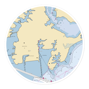 Old Bay Marina (Sparrows Point, MD) NOAA Chart Sticker
