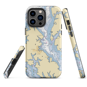 Miles River Yacht Club (Easton, MD) NOAA Chart  Tough iPhone Case