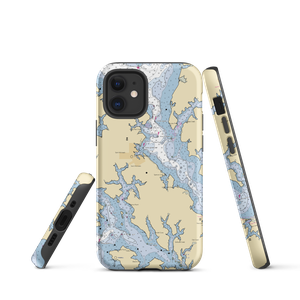 Chesapeake Bay Maritime Museum (Easton, MD) NOAA Chart  Tough iPhone Case