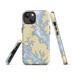 Chesapeake Bay Maritime Museum (Easton, MD) NOAA Chart  Tough iPhone Case