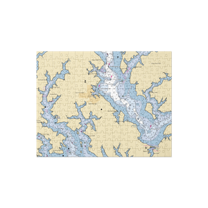 Chesapeake Bay Maritime Museum (Easton, MD) NOAA Chart Jigsaw Puzzle