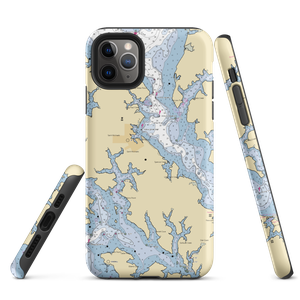 Higgins Yacht Yard (Easton, MD) NOAA Chart  Tough iPhone Case