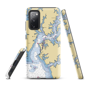 Safe Harbor Oxford (Royal Oak, MD) NOAA Chart Samsung Phone Case