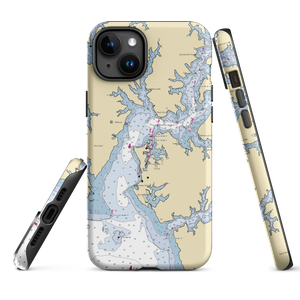 Safe Harbor Oxford (Royal Oak, MD) NOAA Chart  Tough iPhone Case