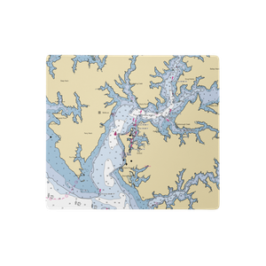 Safe Harbor Oxford (Royal Oak, MD) NOAA Chart  Gaming Mouse Pad