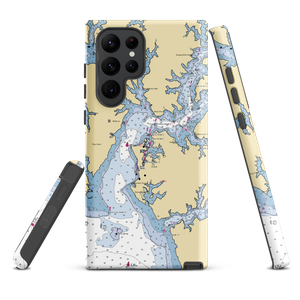 Campbell's Custom Yachts (Royal Oak, MD) NOAA Chart Samsung Phone Case