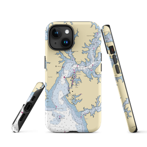 Campbell's Custom Yachts (Royal Oak, MD) NOAA Chart  Tough iPhone Case