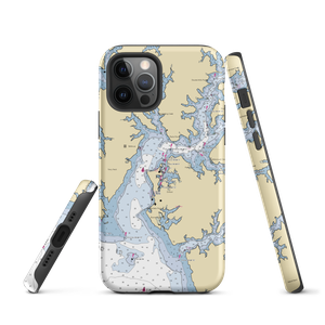 Campbell's Custom Yachts (Royal Oak, MD) NOAA Chart  Tough iPhone Case