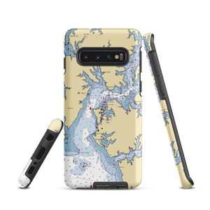 Cutts & Case Shipyard (Royal Oak, MD) NOAA Chart Samsung Phone Case