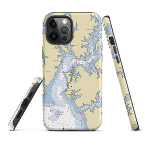 Campbell's Boatyard at Jack's Point (Royal Oak, MD) NOAA Chart  Tough iPhone Case