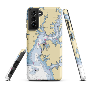 Tred Avon Yacht Club (Royal Oak, MD) NOAA Chart Samsung Phone Case