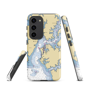 Campbell's Town Creek Boatyard (Royal Oak, MD) NOAA Chart Samsung Phone Case