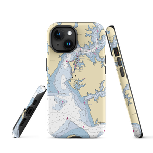 Oxford Yacht Agency (Royal Oak, MD) NOAA Chart  Tough iPhone Case