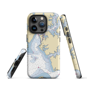 Oxford Yacht Agency (Royal Oak, MD) NOAA Chart  Tough iPhone Case