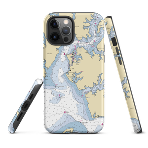 Oxford Yacht Agency (Royal Oak, MD) NOAA Chart  Tough iPhone Case