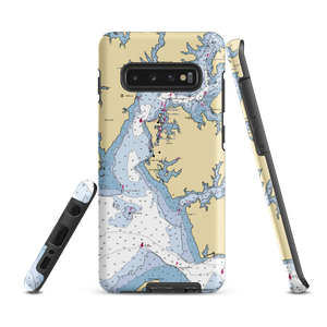 Doc's Sunset Grille & Stella's Cove Marina (Royal Oak, MD) NOAA Chart Samsung Phone Case