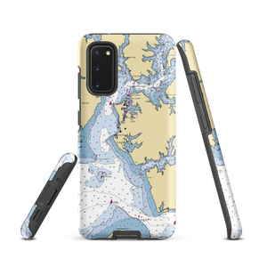 Doc's Sunset Grille & Stella's Cove Marina (Royal Oak, MD) NOAA Chart Samsung Phone Case