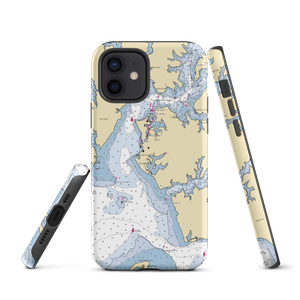 Doc's Sunset Grille & Stella's Cove Marina (Royal Oak, MD) NOAA Chart  Tough iPhone Case