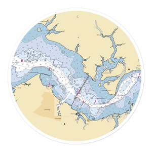 Gateway Marina & Ships Store (Trappe, MD) NOAA Chart Sticker