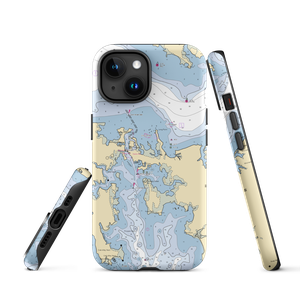 Cedar Point Marina (Chester, MD) NOAA Chart  Tough iPhone Case