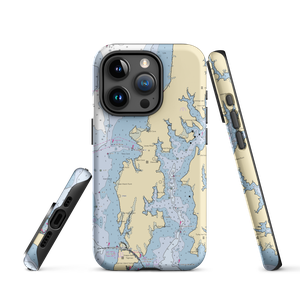 Lowes Wharf Marina Inn (Sherwood, MD) NOAA Chart  Tough iPhone Case