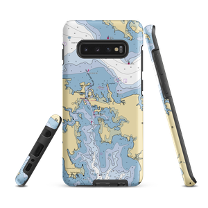 Wells Cove Town Homes & Marina (Chester, MD) NOAA Chart Samsung Phone Case