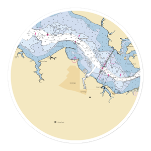 Cambridge Yacht Club (Trappe, MD) NOAA Chart Sticker