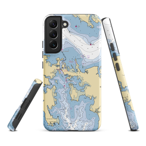 Safe Harbor Narrows Point (Chester, MD) NOAA Chart Samsung Phone Case