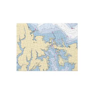 Kent Island Yacht Club (Chester, MD) NOAA Chart Jigsaw Puzzle