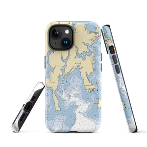 Eastern Bay Yachting Center (Chester, MD) NOAA Chart  Tough iPhone Case