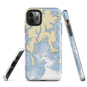 Eastern Bay Yachting Center (Chester, MD) NOAA Chart  Tough iPhone Case