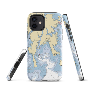 Eastern Bay Yachting Center (Chester, MD) NOAA Chart  Tough iPhone Case