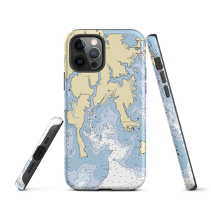 Eastern Bay Yachting Center (Chester, MD) NOAA Chart  Tough iPhone Case