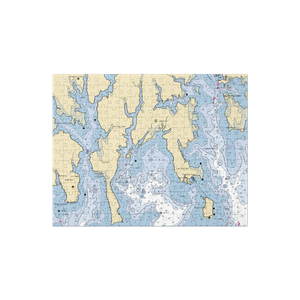 Eastern Bay Yachting Center (Chester, MD) NOAA Chart Jigsaw Puzzle