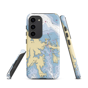 Piney Narrows Yacht Haven (Chester, MD) NOAA Chart Samsung Phone Case