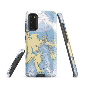 Piney Narrows Yacht Haven (Chester, MD) NOAA Chart Samsung Phone Case